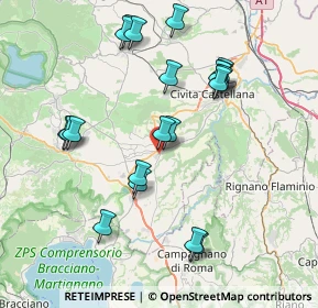 Mappa Via Filippo Turati, 01036 Nepi VT, Italia (8.3725)