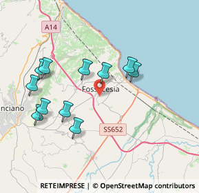 Mappa 66022 Fossacesia CH, Italia (3.93364)