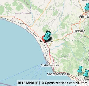 Mappa Via Enrico Fermi, 01016 Tarquinia VT, Italia (10.4375)