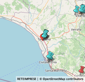 Mappa Via Enrico Fermi, 01016 Tarquinia VT, Italia (19.51571)