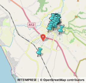 Mappa Via Enrico Fermi, 01016 Tarquinia VT, Italia (1.7835)