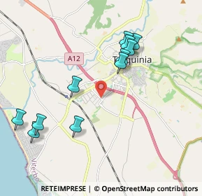 Mappa Via Enrico Fermi, 01016 Tarquinia VT, Italia (2.15273)