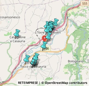 Mappa Contrada S. Clemente, 65020 Castiglione a Casauria PE, Italia (1.585)