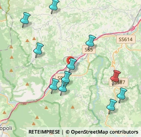 Mappa Contrada S. Clemente, 65020 Castiglione a Casauria PE, Italia (4.56273)