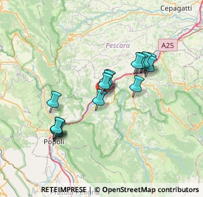 Mappa Contrada S. Clemente, 65020 Castiglione a Casauria PE, Italia (6.422)