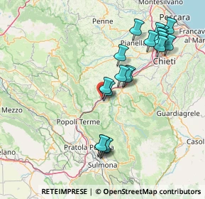 Mappa Contrada S. Clemente, 65020 Castiglione a Casauria PE, Italia (17.05)