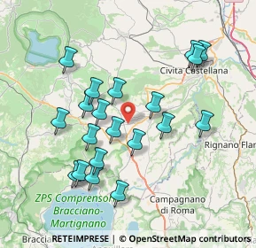 Mappa SP84, 01036 Nepi VT, Italia (7.6005)