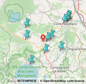 Mappa SP84, 01036 Nepi VT, Italia (7.96364)