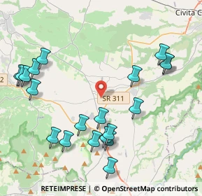Mappa SP84, 01036 Nepi VT, Italia (4.981)