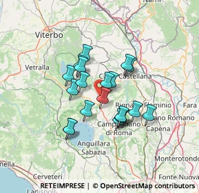Mappa SP84, 01036 Nepi VT, Italia (10.761)