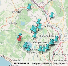 Mappa SP84, 01036 Nepi VT, Italia (16.352)