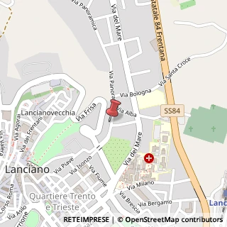 Mappa Via Panoramica, 5, 66034 Lanciano, Chieti (Abruzzo)
