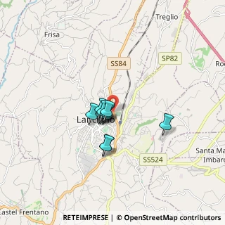 Mappa Via della Pace, 66034 Lanciano CH, Italia (1.04182)