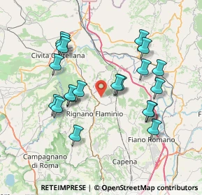 Mappa Località Cardeto, 00060 Sant'Oreste RM, Italia (7.6715)