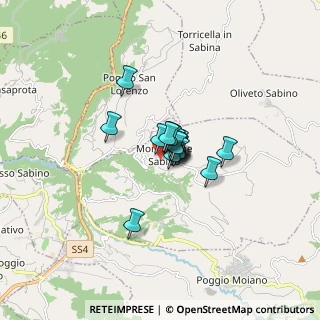 Mappa Via Leonina, 02033 Monteleone Sabino RI, Italia (0.73158)