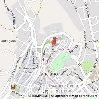 Mappa Via del Ghetto, 15, 66034 Lanciano, Chieti (Abruzzo)