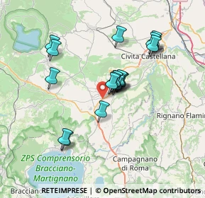 Mappa Zona artigianale Nepi, 01036 Nepi VT, Italia (6.30105)