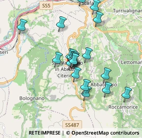 Mappa SS 487, 65020 San Valentino In Abruzzo Citeriore PE, Italia (1.5455)