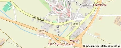Mappa Navelli