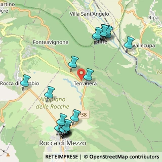 Mappa Via Candido Giuliani, 67048 Rocca di mezzo AQ, Italia (2.72917)