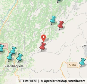 Mappa Orsogna, 66036 Orsogna CH, Italia (6.76167)