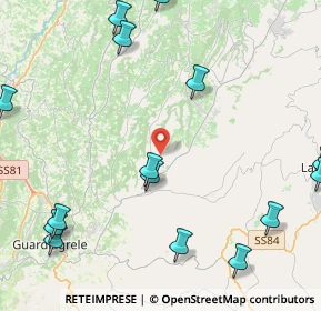 Mappa Orsogna, 66036 Orsogna CH, Italia (6.8415)