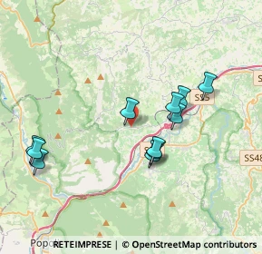 Mappa Via Calata della Fonte, 65020 Castiglione a Casauria PE, Italia (3.77727)