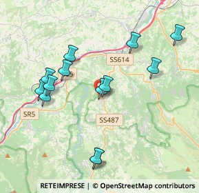 Mappa Via Valle, 65020 San Valentino in Abruzzo Citeriore PE, Italia (4.18385)