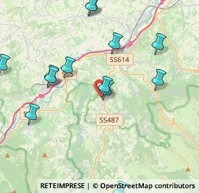 Mappa Via Valle, 65020 San Valentino in Abruzzo Citeriore PE, Italia (4.85231)