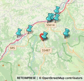 Mappa Via Valle, 65020 San Valentino in Abruzzo Citeriore PE, Italia (3.46364)