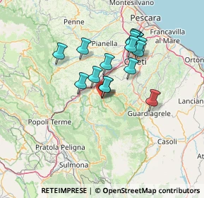 Mappa Via N. Bixio, 65020 Lettomanoppello PE, Italia (12.54529)