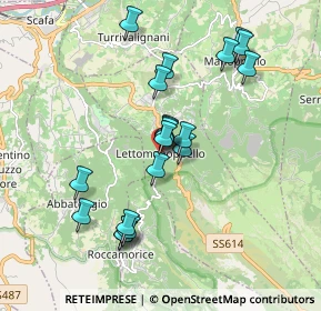 Mappa Via Torrione I, 65020 Lettomanoppello PE, Italia (1.7715)