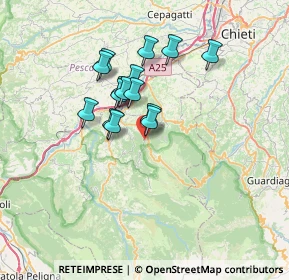 Mappa Via N. Bixio, 65020 Lettomanoppello PE, Italia (5.57067)