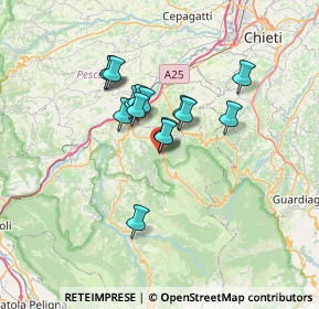 Mappa Via Torrione I, 65020 Lettomanoppello PE, Italia (5.32)