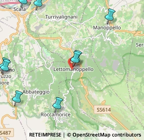 Mappa Via Giuseppe Garibaldi, 65020 Lettomanoppello PE, Italia (3.3)
