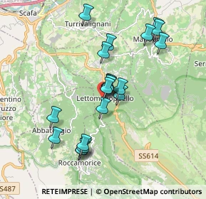 Mappa Via Giuseppe Garibaldi, 65020 Lettomanoppello PE, Italia (1.7785)