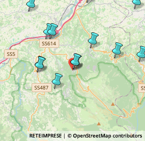 Mappa Via Giuseppe Garibaldi, 65020 Lettomanoppello PE, Italia (5.52438)