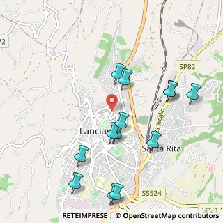 Mappa SP Lanciano - Frisa, 66034 Lanciano CH (1.14231)