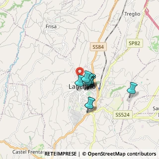Mappa Via Camillo Benso Conte di Cavour, 66034 Lanciano CH, Italia (1.12)