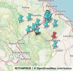 Mappa Contrada Valle Ruscello, 65020 Lettomanoppello PE, Italia (13.22158)