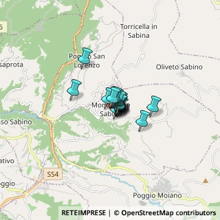 Mappa Piazza XXIV Aprile, 02033 Monteleone Sabino RI, Italia (0.59444)