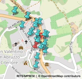 Mappa Via Roma, 65020 San Valentino In Abruzzo Citeriore PE, Italia (0.0875)