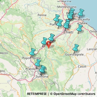 Mappa Corso Umberto I, 65020 San Valentino In Abruzzo Citeriore PE, Italia (18.85789)
