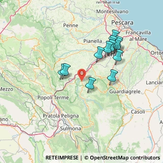Mappa Corso Umberto I, 65020 San Valentino In Abruzzo Citeriore PE, Italia (14.38833)