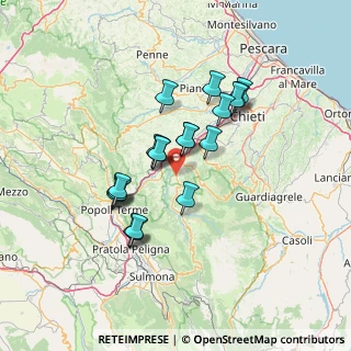Mappa Corso Umberto I, 65020 San Valentino In Abruzzo Citeriore PE, Italia (12.145)