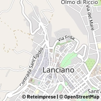 Hartă Lanciano