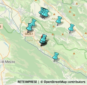 Mappa Via Costarella, 67020 Fontecchio AQ, Italia (3.018)