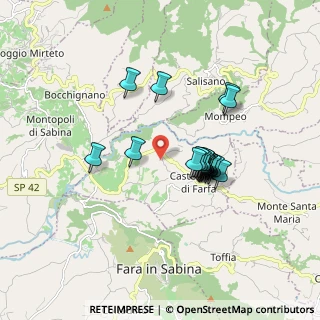 Mappa Via roma est, 02030 Castelnuovo di Farfa RI, Italia (1.4555)