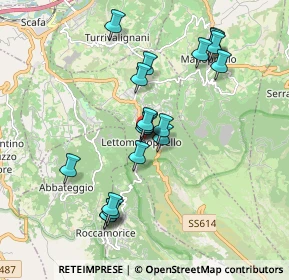 Mappa Via Circonvallazione, 65020 Lettomanoppello PE, Italia (1.773)