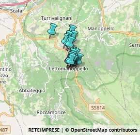 Mappa Via Circonvallazione, 65020 Lettomanoppello PE, Italia (0.659)